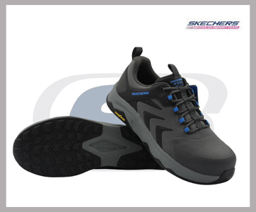 Skechers Work™: Speed-Flex Trekker Bungee (Charcoal)